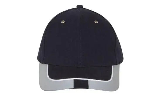 Headwear Bhc W/rlective Trim And Tab On Peak Cap X12 - 4214 - City Workwear